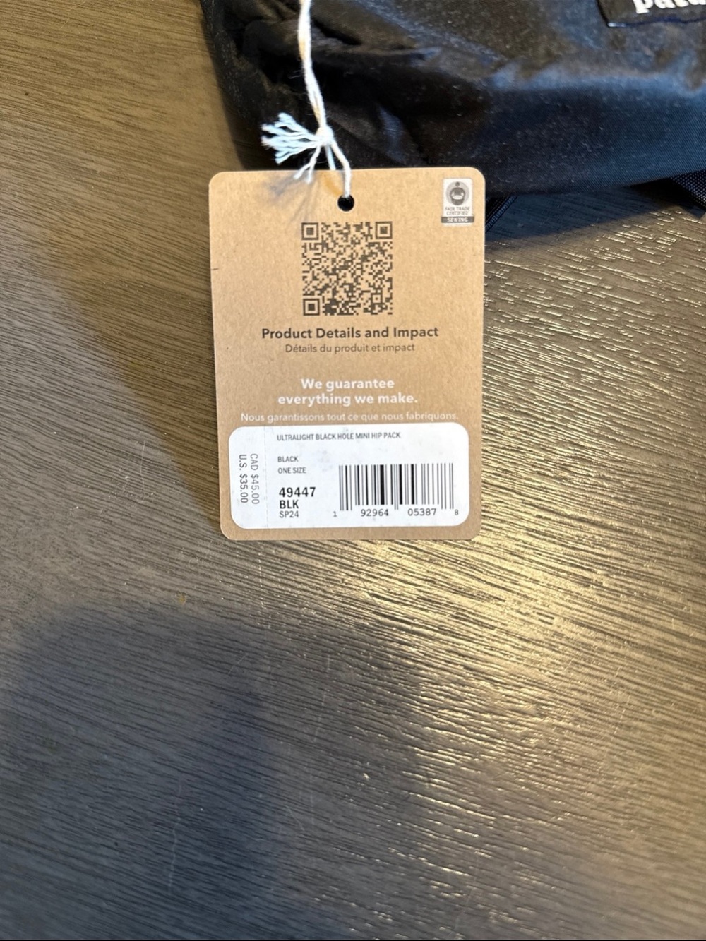 Patagonia ultralight black hole mini hip pack - Picture 3 of 3